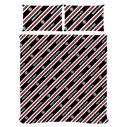 Manchester United FC Core Stripe Double Duvet Set