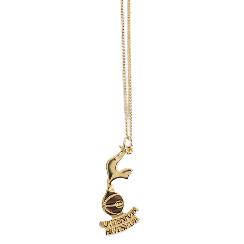 Tottenham Hotspur FC 18ct Gold Plated on Silver Pendant & Chain