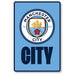 Manchester City FC Portrait LED Crest Sign