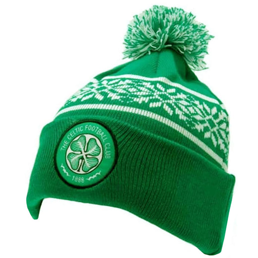 Celtic FC Snowflake Ski Hat