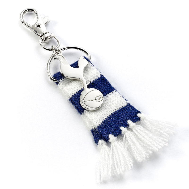Tottenham Hotspur FC Blue Bar Scarf Bag Charm