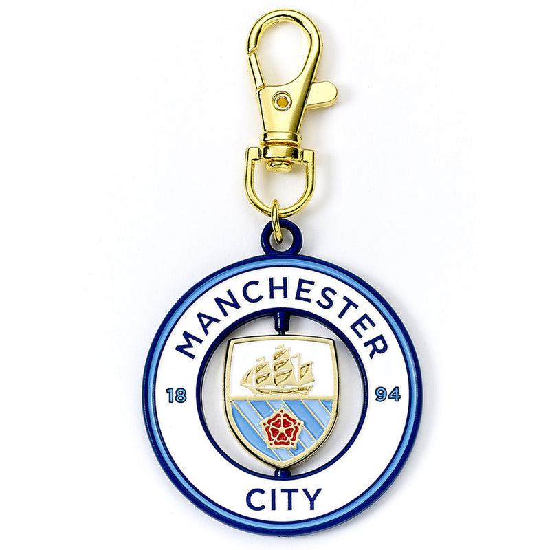 Manchester City FC Spinner Bag Charm
