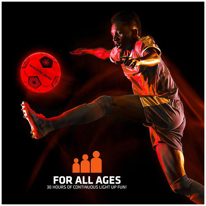 Newcastle United FC LED Glow Football