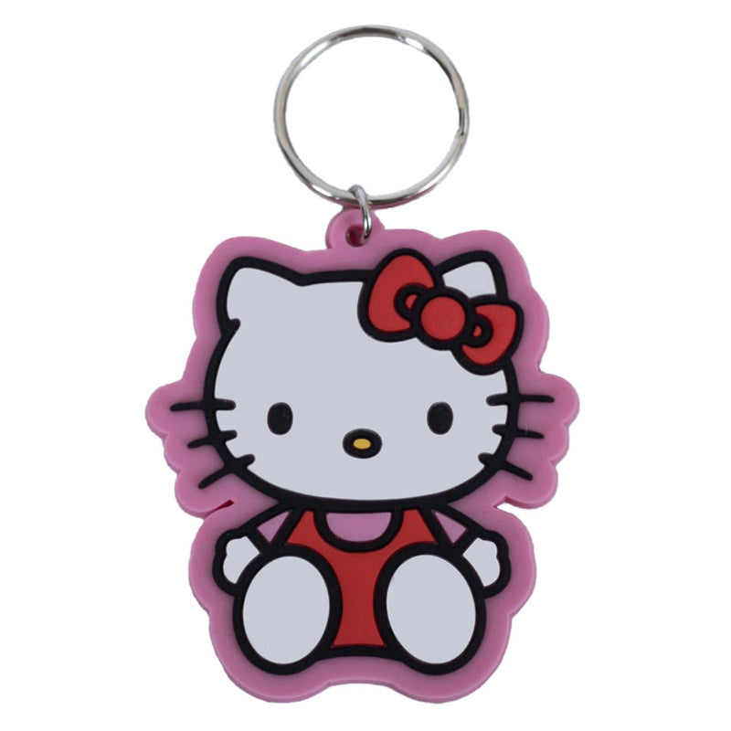 Hello Kitty Pose PVC Keyring