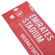 Arsenal FC Colour Street Sign