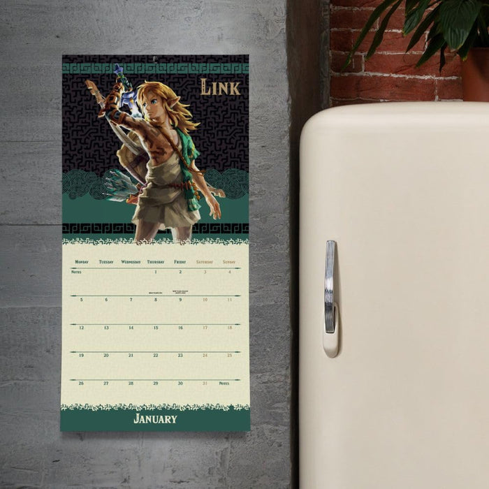 The Legend Of Zelda Square Calendar 2026