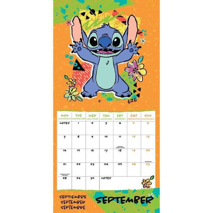 Lilo & Stitch Square Calendar 2026