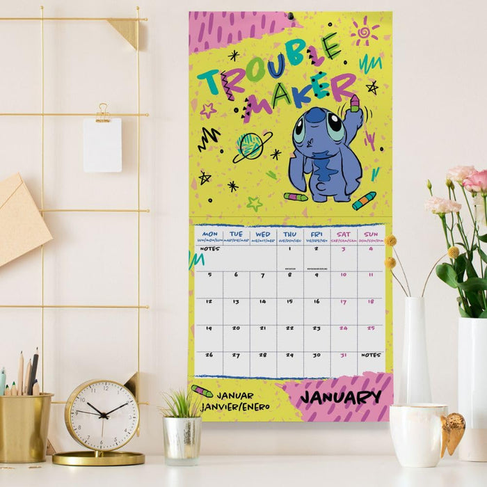 Lilo & Stitch Square Calendar 2026