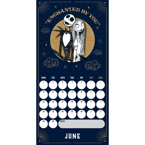 The Nightmare Before Christmas Square Calendar 2026