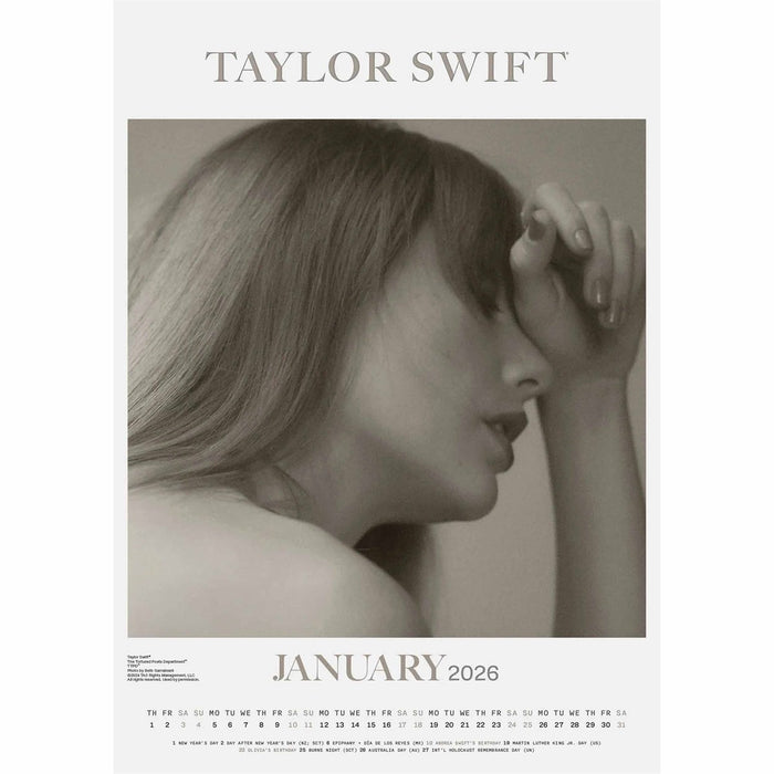 Taylor Swift A3 Calendar 2026