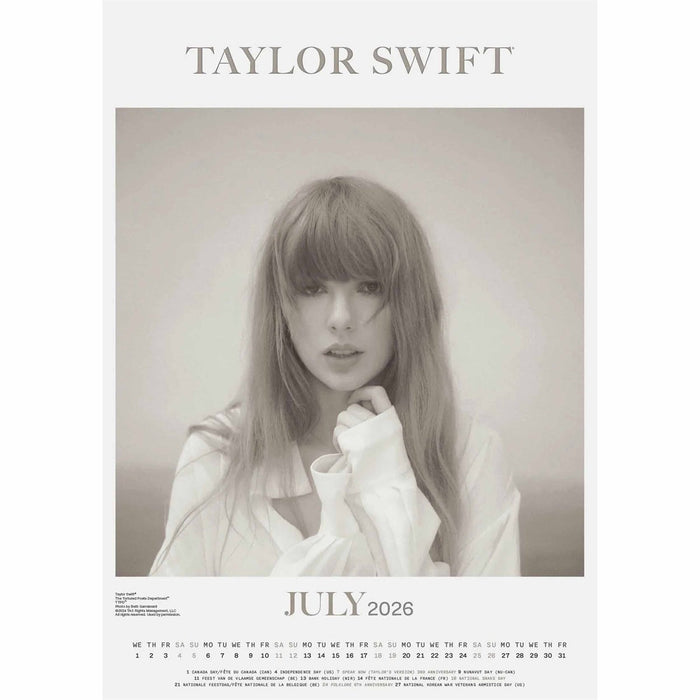 Taylor Swift A3 Calendar 2026