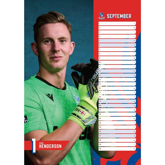 Crystal Palace FC A3 Calendar 2026