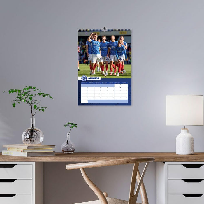 Portsmouth FC A3 Calendar 2026