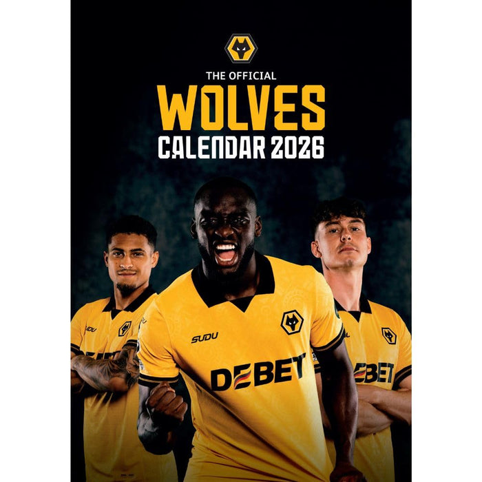 Wolverhampton Wanderers FC A3 Calendar 2026