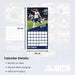 Tottenham Hotspur FC Legends Square Calendar 2026