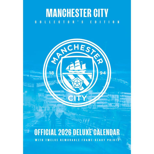Manchester City FC Deluxe Calendar 2026