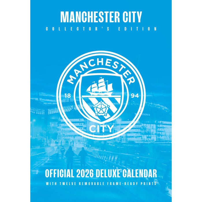 Manchester City FC Deluxe Calendar 2026