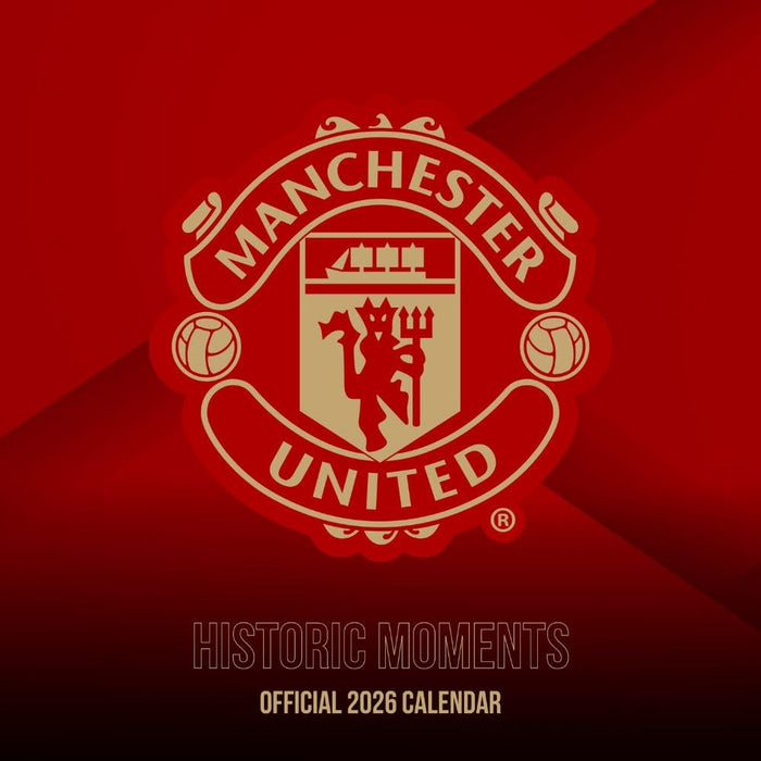 Manchester United FC Calendar & Diary Musical Gift Box 2026