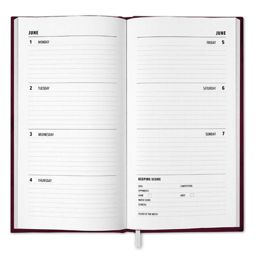 Aston Villa FC Slim Diary 2026