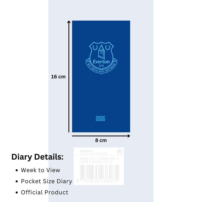 Everton FC Slim Diary 2026