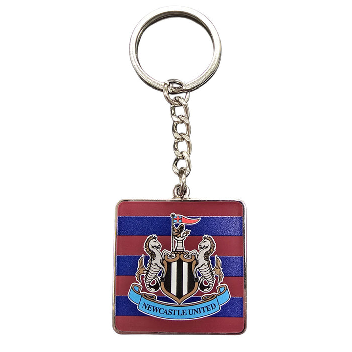Newcastle United FC 95-96 Away Keyring & Badge Set
