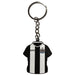 Newcastle United FC Home Shirt Keyring & Badge Set