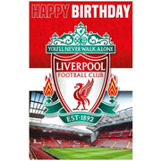 Liverpool FC 3D Lenticular Birthday Card
