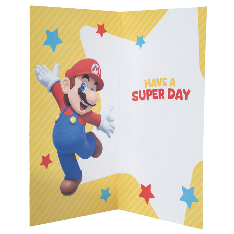 Super Mario Birthday Card