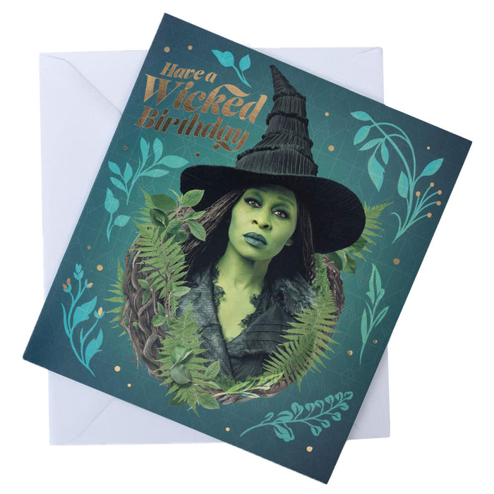 Wicked Elphaba Birthday Card