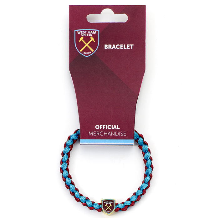 West Ham United FC Two Tone Bracelet