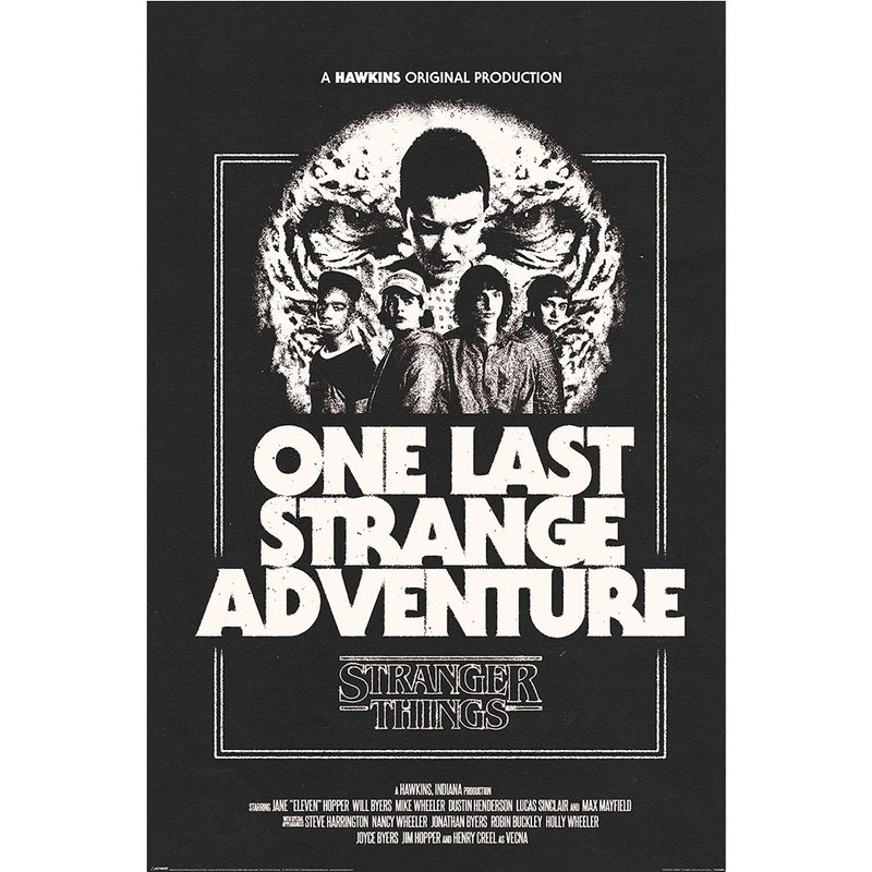 Stranger Things 5 Poster One Last Adventure 48
