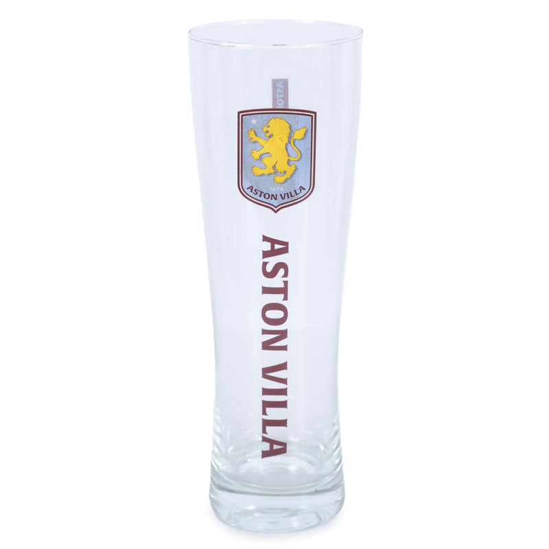 Aston Villa FC Tall Beer Glass