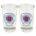 Rangers FC 2pk Shot Glass Set