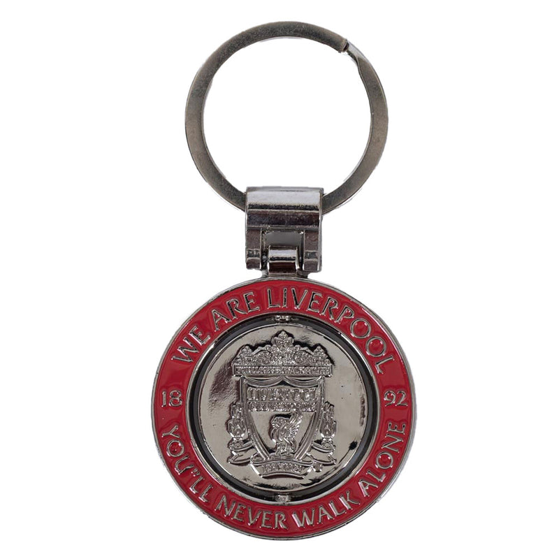 Liverpool FC Crest Spinner Keyring
