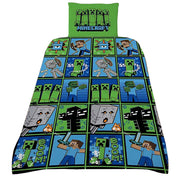 Minecraft Single Duvet Set