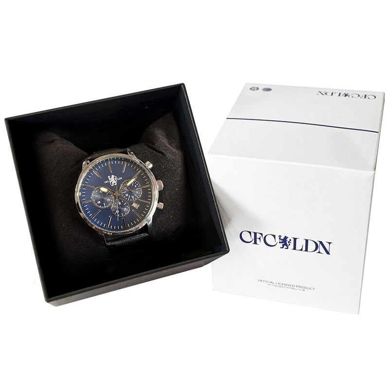 Chelsea FC High End Chronograph Leather Watch