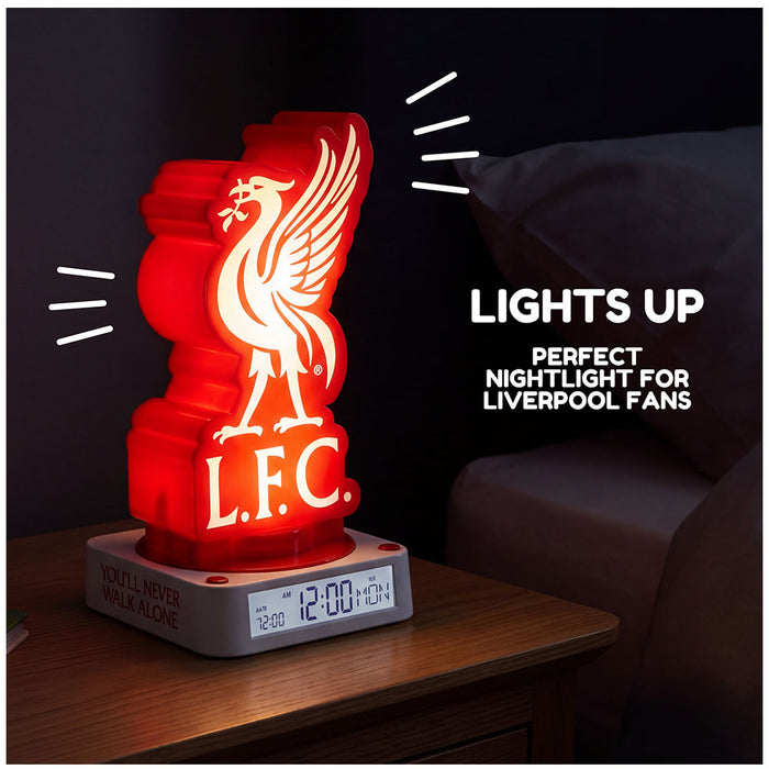Liverpool FC Light Up Alarm Clock