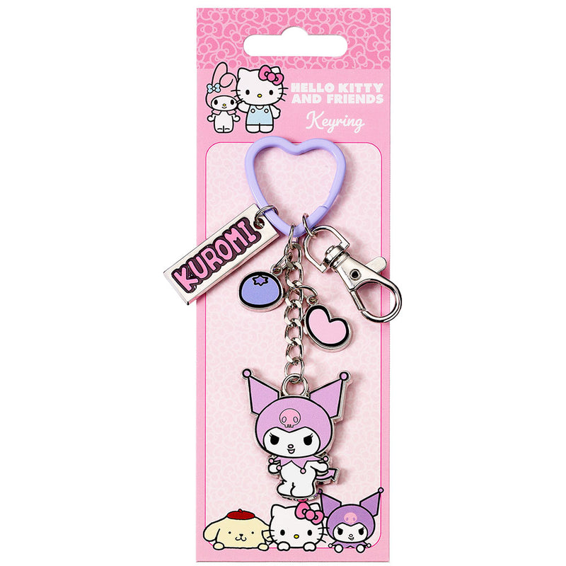 Kuromi Charm Keyring