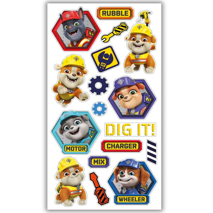 Paw Patrol Birthday Card With Stickers