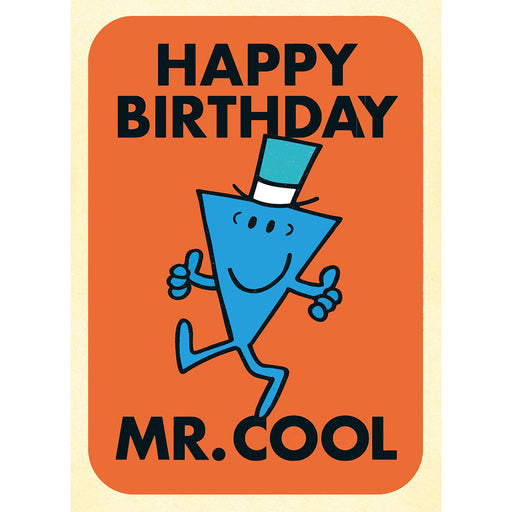 Mr. Men And Little Miss Mr Cool Birthday Card