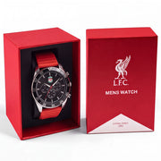 Liverpool FC Mens Silicone Strap Chronograph Watch