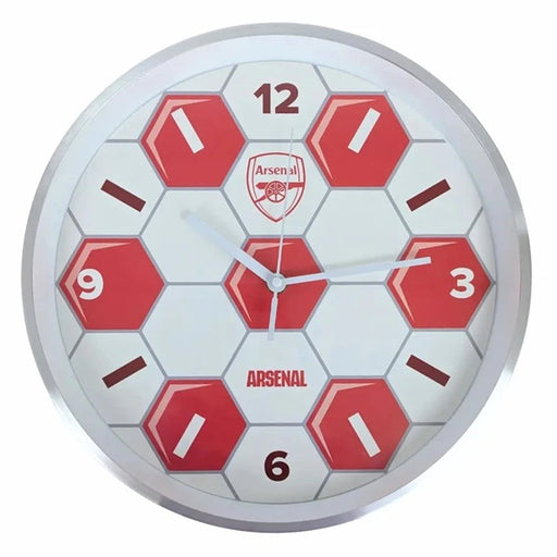 Arsenal FC Football Metal Wall Clock