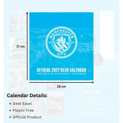Manchester City FC Desktop Calendar 2027