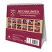 West Ham United FC Desktop Calendar 2027