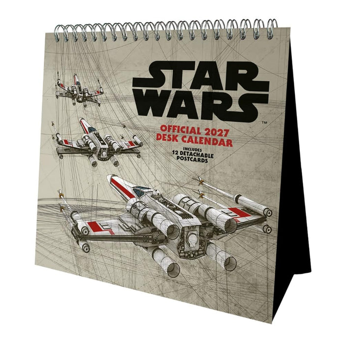 Star Wars Desktop Calendar 2027