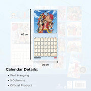 One Piece Square Calendar 2027