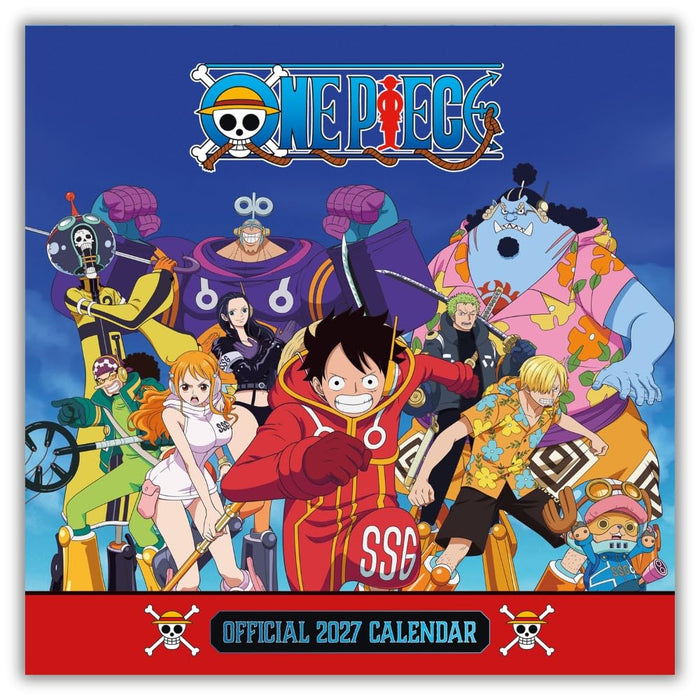 One Piece Square Calendar 2027