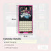 Rocky Horror Show Square Calendar 2027