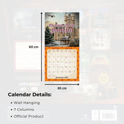 The Traitors Square Calendar 2027