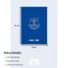 Everton FC A5 Diary 2027